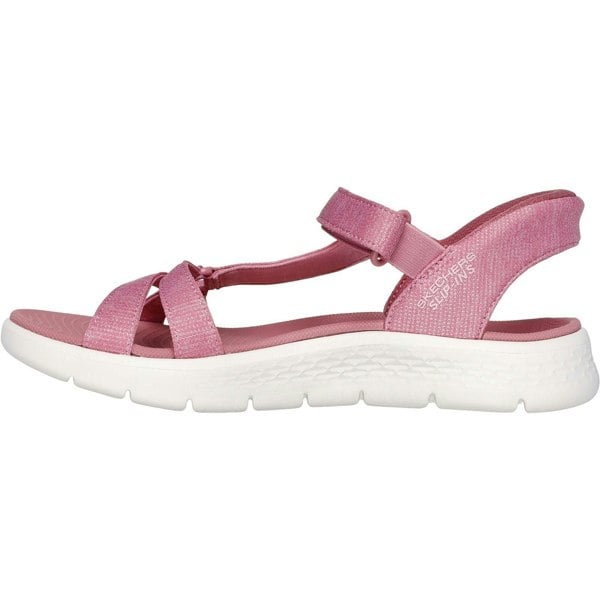 Skechers GO WALK Flex Illuminate Textile Women's Mauve Sandals