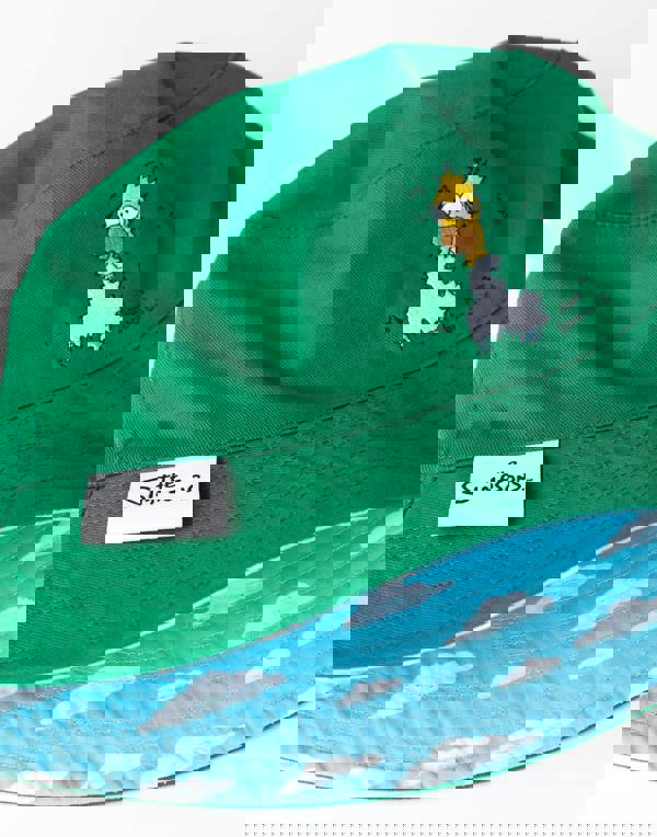 The Simpsons Mens Multicoloured Reversible Homer Bucket Hat (One Size)