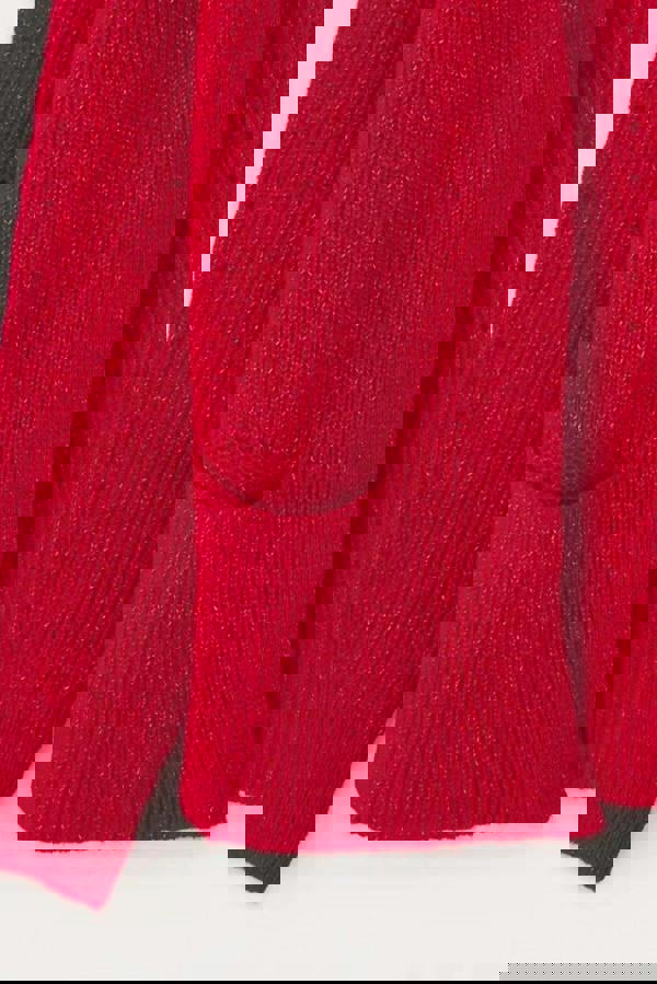 WOVCOR Soft Textured Pocket Detailed Knit Cardigan