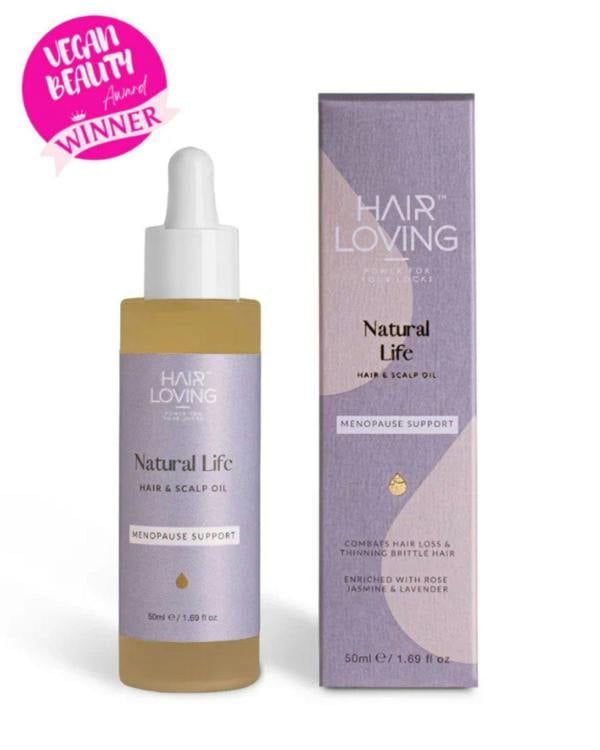 Hair Loving Natural Life - Hair & Scalp Oil For Menopause Support