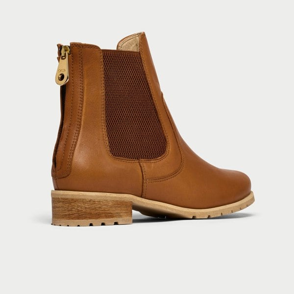 Calla Alice Boots - Tan Leather