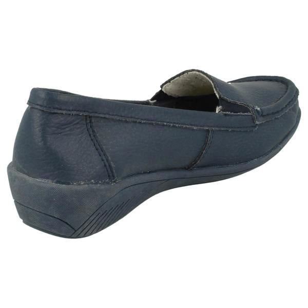 Eaze Ladies Eaze Low Wedge Casual Shoes