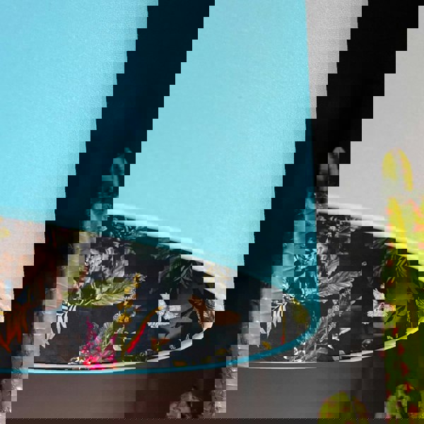 Twilight Deadly Night Shade Silhouette Lampshade in Sky - Close Up