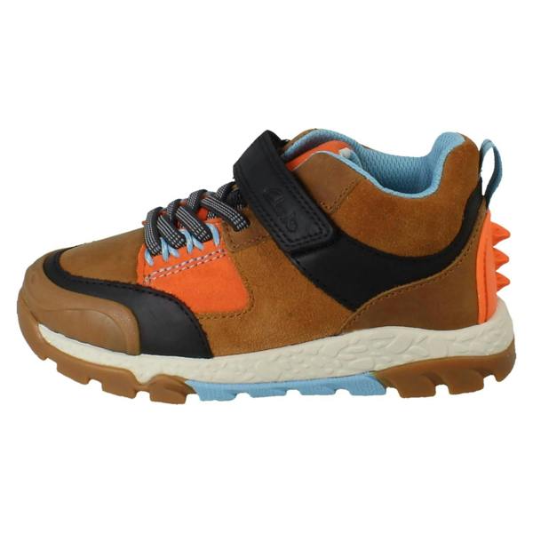 Clarks Boys Clarks PlayPrints 'Rex' Ankle Boots Steggy 2 Glow
