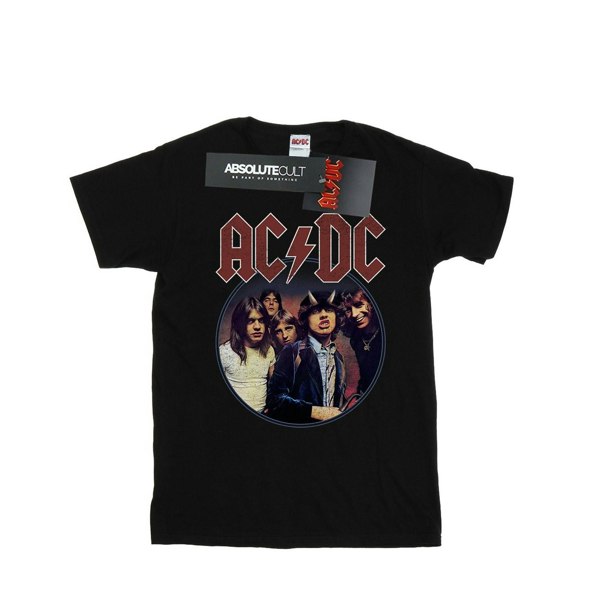 AC/DC Boys Highway To Hell Circle T-Shirt - Black