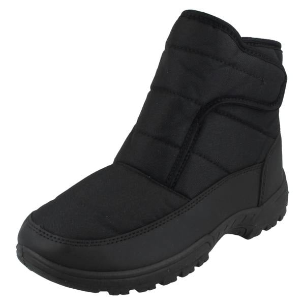 Mens Cushion Walk Fur Lined Snow Boots CW82