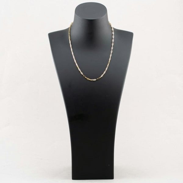 T. H. Baker 9ct Yellow Gold 18 Oval Inch Anchor Chain HPBC-290-9Y-18