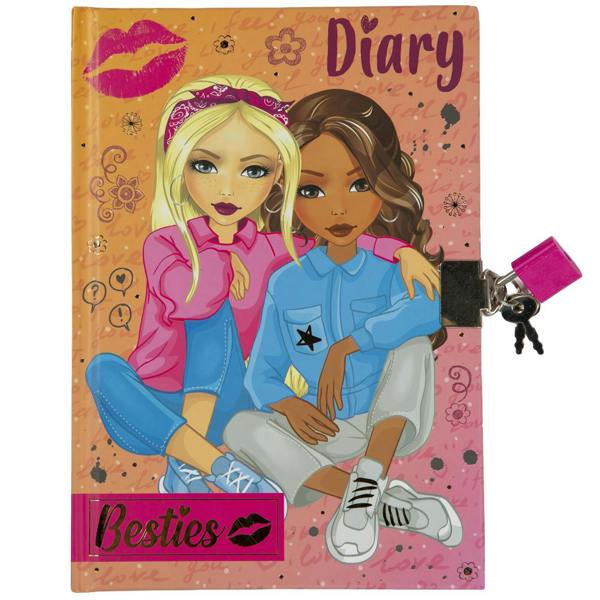 Besties A5 Diary 60 sheets with key & lock