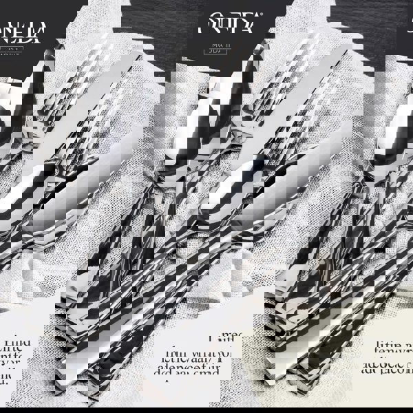 ONEIDA Moda II 16 Pieces Cutlery Set - Stainless Steel - 4 Person Place Setting