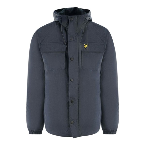 Lyle & Scott Hooded Pocket Jacket - Navy Blue