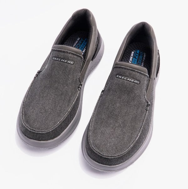 Skechers 205066/BLK HASTING - FIELDEN Mens Shoes Black