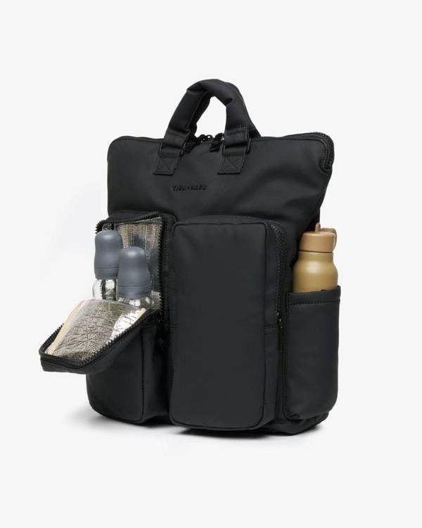 Tiba + Marl Ozzy Changing Tote / Backpack 2.0 Matte Black