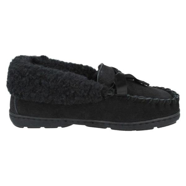 Bear Paw Ladies Bear Paw Bow Detailed Slippers Indio