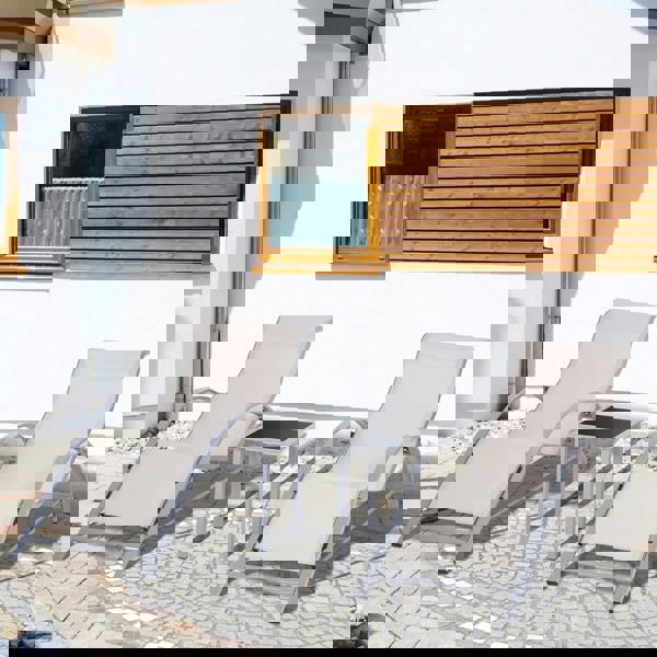 Outdoor Lounge Chair Set