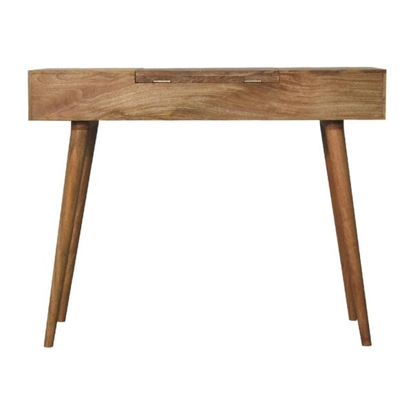 Wyld Haus Saint Paul de Vence Oak Mango Wood Dressing Table 3 Drawers
