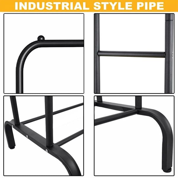 Havendro Heavy Duty Double Clothes Rail Hanging Rack Garment Display Stand Shoes Storage
