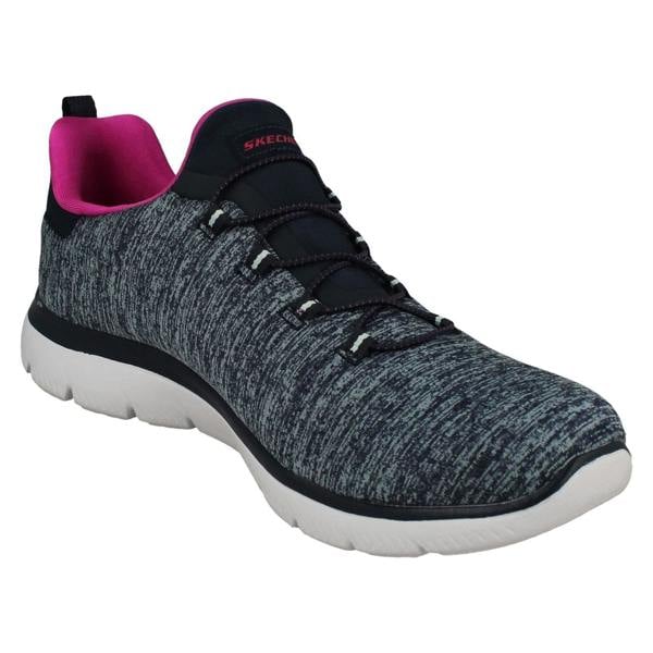 Skechers Ladies Skechers Slip On Trainers Quick Getaway 12983