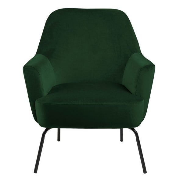 Furniture To Go Melissa Lounge Chair in Forest Green