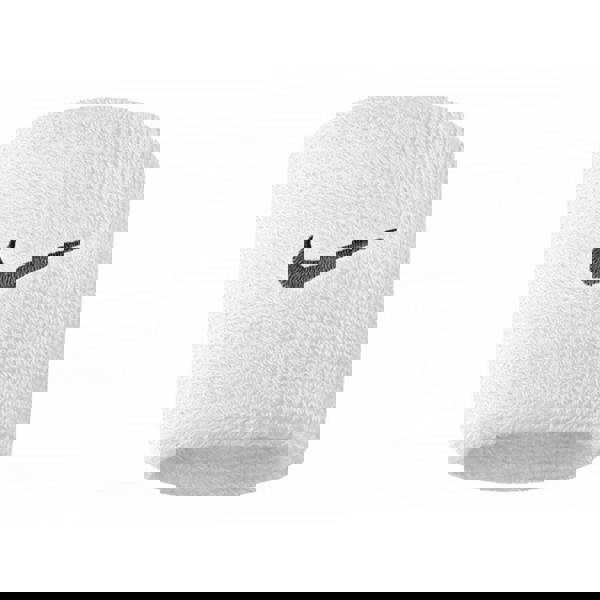 Nike Unisex Adults Swoosh Wristband (Set Of 2) - White - 