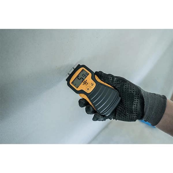 Brennenstuhl Moisture Detector Damp Meter Moisture Tester for Wood, Walls, Plaster - Digital LCD Display