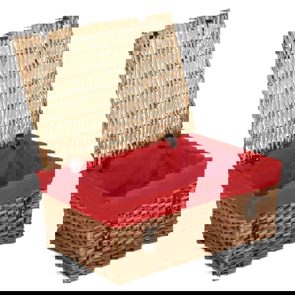 Wicker Picnic Baket with Lining