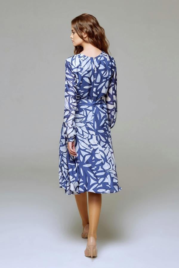 Rumour London Freya printed silk midi dress