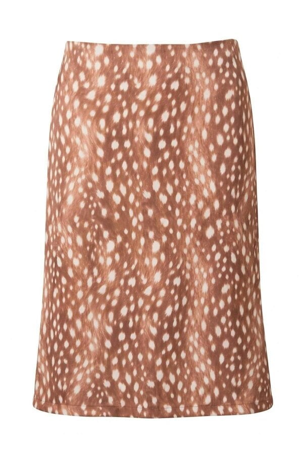WOVCOR Midi Satin Skirt