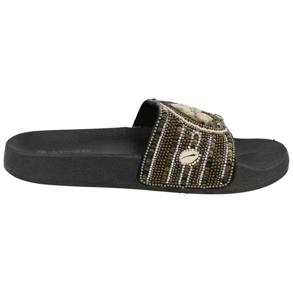 Spot On Ladies Spot On Open Toe Summer Mule