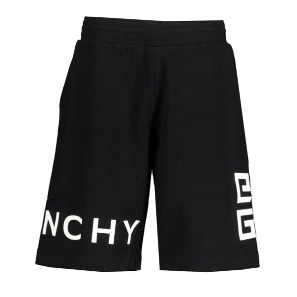 Givenchy Logo Embroidered Shorts Black - chancefashionco