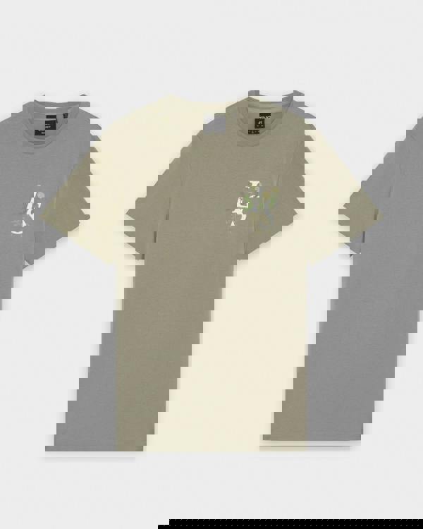 Lyle & Scott Dandelion Script Mens Graphic T-Shirt - Y129 Lint | CHO | Designer Mens Graphic T-Shirts