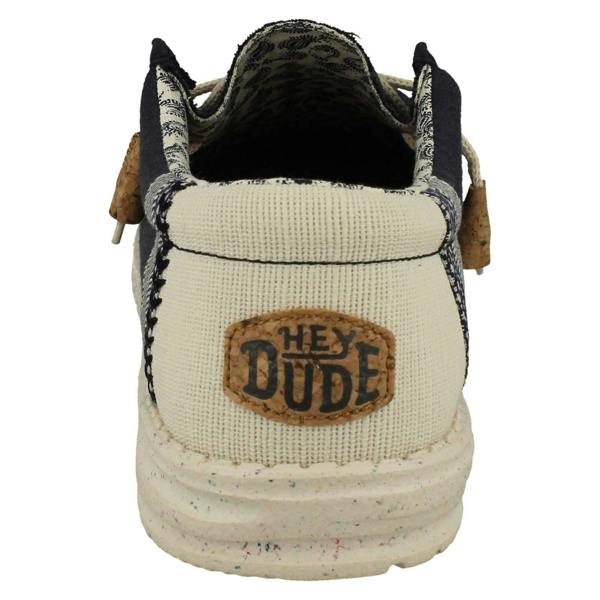 HEYDUDE Mens Hey Dude Deck Shoes Wally Break Stitch