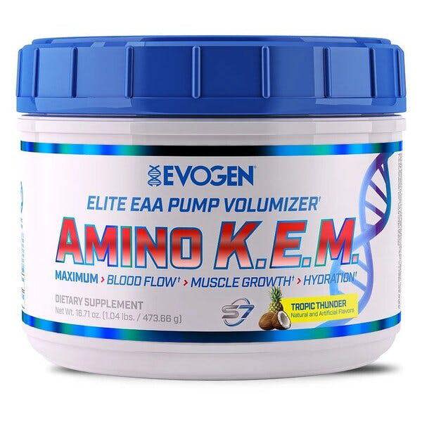 Evogen Amino K.E.M. EAA, Tropical Thunder - 464g
