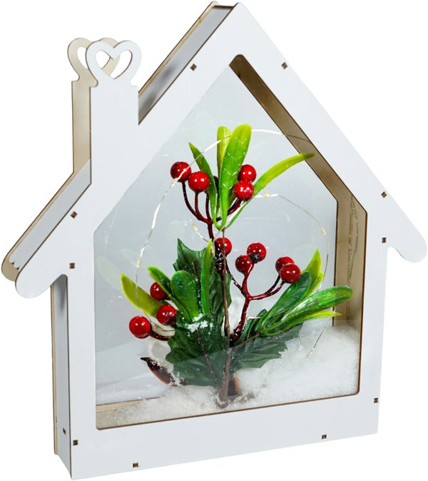 Xmas Haus LED Festive Window