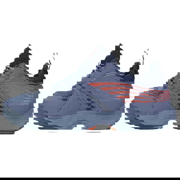 K-Swiss Childrens/Kids Speed Trac Faux Leather Tennis Shoes - Blue - 