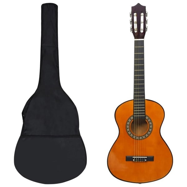Berkfield 8 Piece Classical Guitar Children Beginner Set 1/2 34"