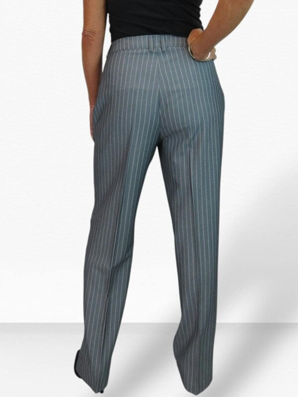 Paulo Due Women's Pinstripe 2 Piece Trouser Suit Tailored Blazer