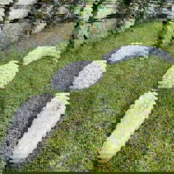 Crocodile Stone Cast Garden Ornament