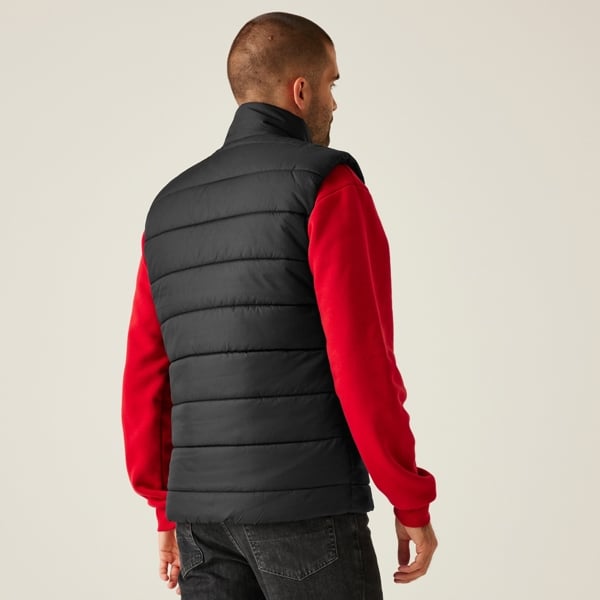 Regatta Mens Navigate Thermal Body Warmer - Black Classic Red