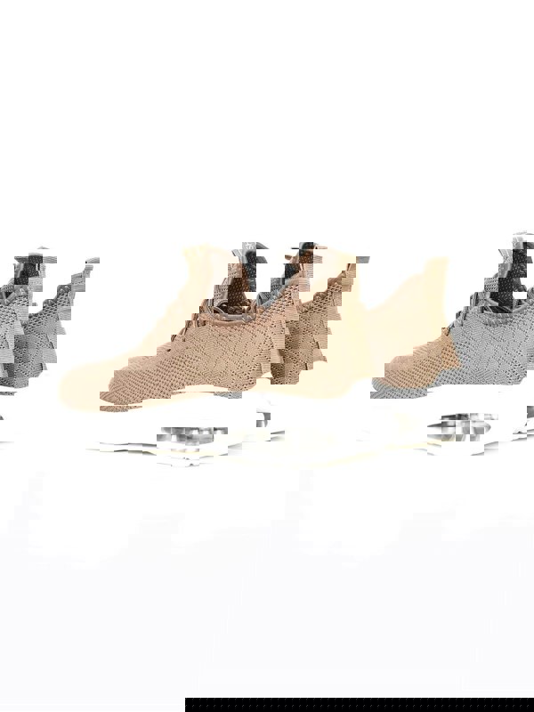 Crosshatch Trevel Trainers Stone