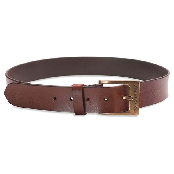 Hawkdale UK Made Mens Leather Belt 1.5" Wide