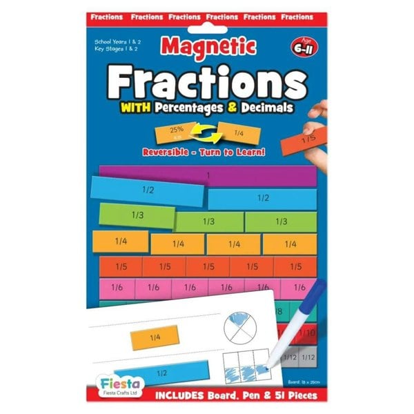 Fiesta Crafts Magnetic Fractions