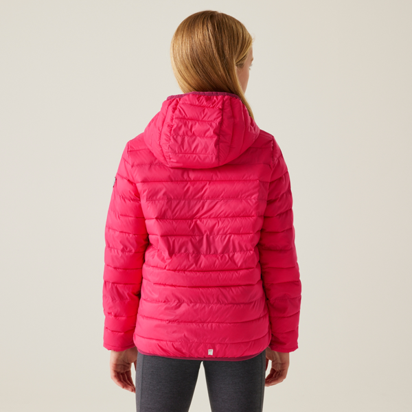 Regatta Childrens/Kids Hillpack III Hooded Jacket - Pop