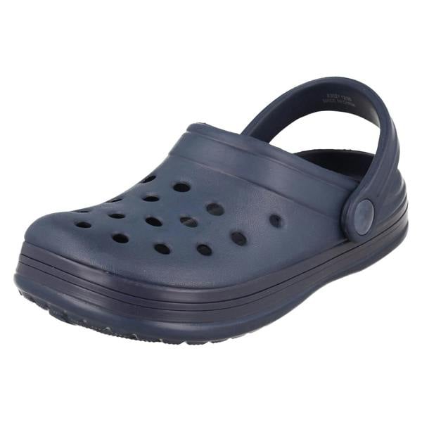 Spot On Childrens Unisex Spot On Slingback Clogs X3021