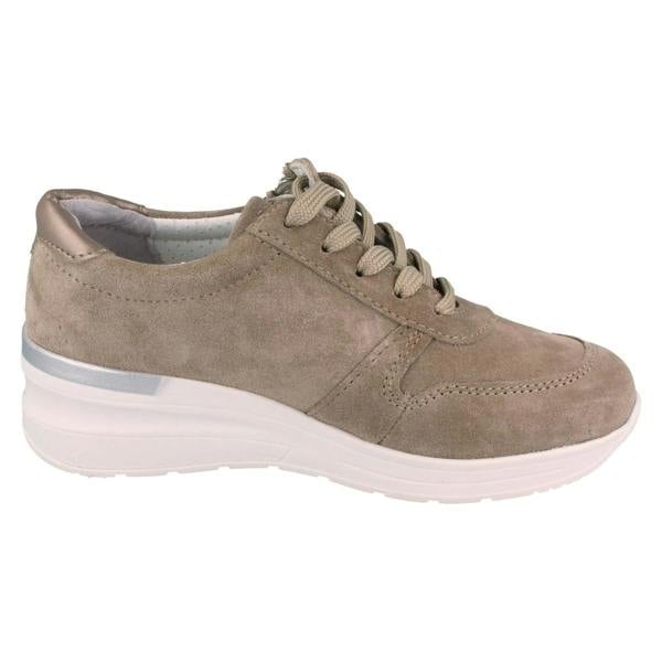 DB Shoes Ladies DB Shoes Casual Wide Trainer With Removable Insole Arabia