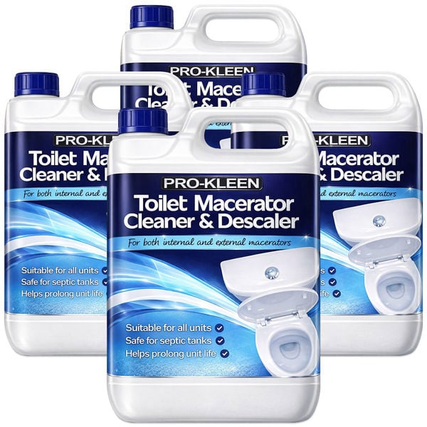 ProKleen Pro-Kleen Toilet Macerator Cleaner & Descaler 20L - Highly Concentrated, Long-Lasting Formula, Compatible With All Saniflo Pump