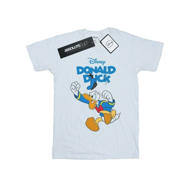 Disney Mens Donald Duck Furious Donald T-Shirt - White