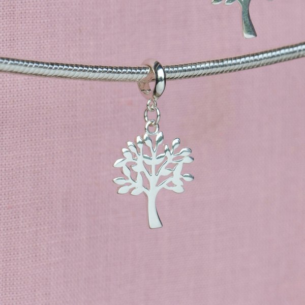Sterling Silver Tree of Life Charm - MYLEE London