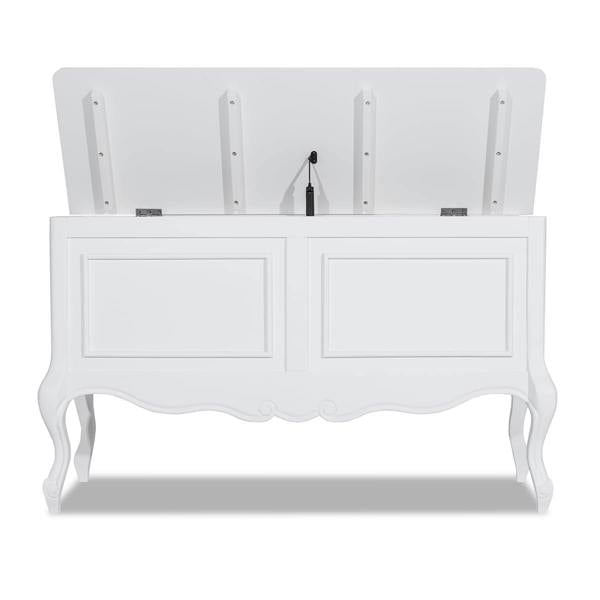 Statement Furniture Juliette Wooden Carved Blanket Box French Bedroom Storage Assembled