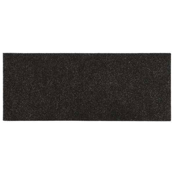 Berkfield Self-adhesive Stair Mats Rectangular 15 pcs 60x25 cm Brown