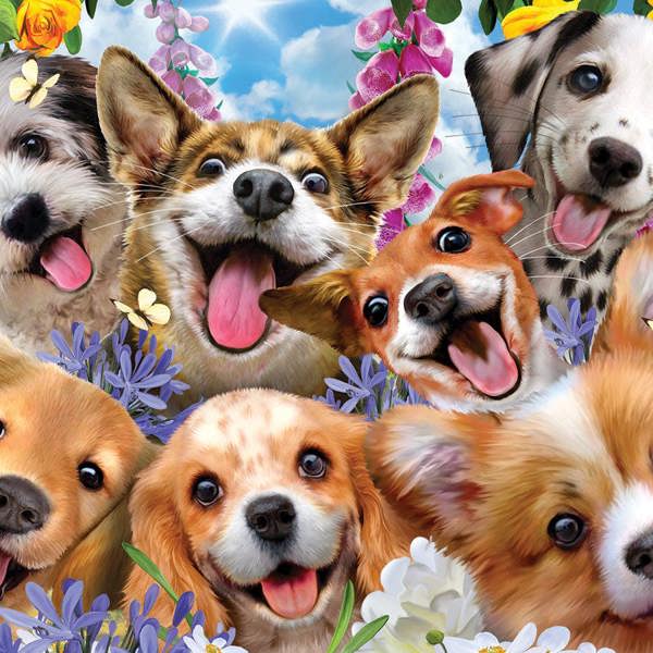 Prime 3D Puzzles Prime 3D Howard Robinson Puppy Selfie 48 Piece Puzzle